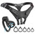 Pink Adjustable Male Chastity Device with Birdcage Cage 5 Ring Sizes Secure Long-Term Chastity Harness for BDSM Training And Cou