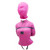 PU Leather Straitjacket Bondage Hood Mask BDSM Roleplay Clubwear Dog Cosplay Headgear Body Bondage Sex Toy for Women and Men