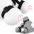 QKKQ PU Leather And Webbing Erotic Bra Chest Harness Belt Breast Teating Chest Binder BDSM Sex Toys For Women Erotic Accessories