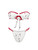 2026 New Glamorous White and Red Bikini with Unique Bow Design Perfect for Summer Beachwear Pool Parties Beach Vacation