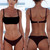 Brazilian Bikini 2022 Bathing Suit Women Swimsuit Plus Size Solid Swimwear Sexy Bandeau Bikini Set Push Up Maillot De Bain Femme