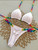 Trikini Printed Thong Bikinis 2026 Padded Swimsuit Women Sexy Brazilian Swimwear Female Bathers Bathing Swimming Swim Suit