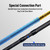 BLUE INSHORE Fishing Rods Inshore Breakwater Bass Rod S782L S862ML S902ML Saltwater Light Fast 2 Section Spinning Rods