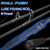 ROLLFISH Carbon Fiber Spinning Casting Fishing Rod Medium Power Fast Action Lightwt Freshwater Saltwater