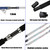 1.98M 2.1M Carbon Spining Fishing Rod 50kg above Superhard 2 Section Long Distance Throwing shot Rod Sea Ocean Boat Fishing Rod