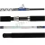 1.98M 2.1M Carbon Spining Fishing Rod 50kg above Superhard Section 2 Long Distance Throwing shot Rod Sea Ocean Boat Fishing Rod