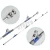 1.98M 2.1M  Superhard 50kg Section 2 Roller Guide Big Game Fishing Pole Boat Rod Straight Butt Deep Sea Tuna Shark Trolling Rod
