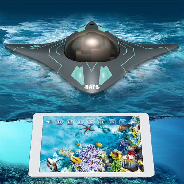 Underwater Drone with Camera 6 CH Waterproof Underwater Submarine Drone for Pools & Lakes Toys for Adults & Kids Birthday Gift
