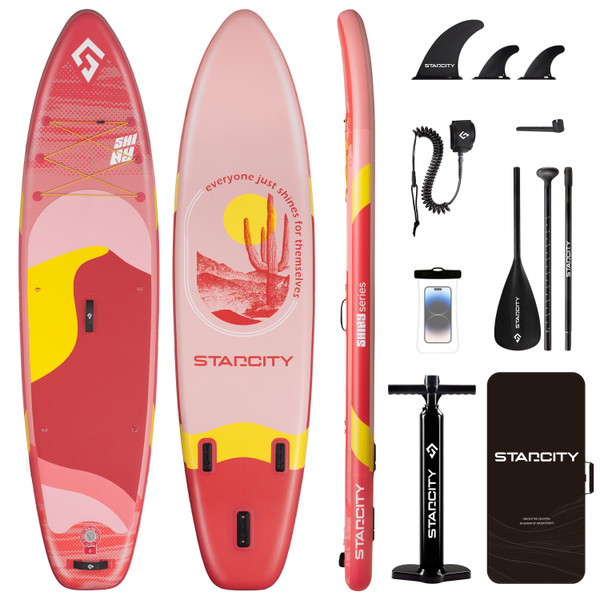 Free Shipping sup Board 11'*33"*6" Yoga Paddle Board Heat Sealing Technology Inflatable Stand up Paddle Boards for Sale