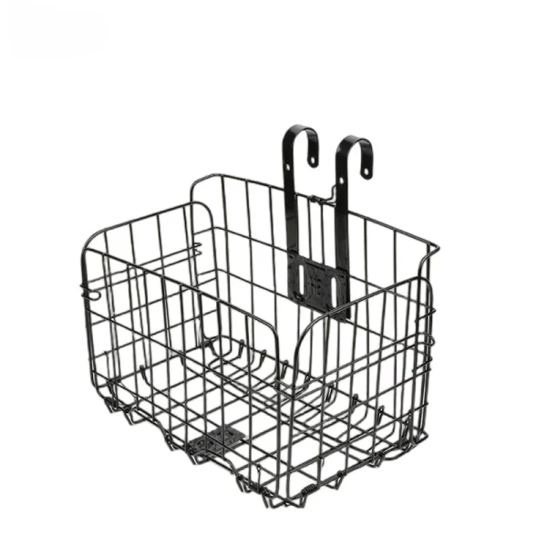 Foldable Ultralight Bike Basket Front Rear Hanging Basket for Mountain Road Bicycles