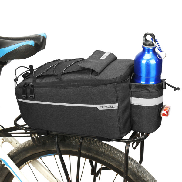 Electric folding rack bag for ground bikes, camel bag accessories, and rear seat bag for riding equipment