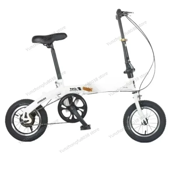 Mini 12-inch Installation-free Folding Bicycle for Women Ultra-light and Portable for Adults and Men To Ride A Single Bicycle