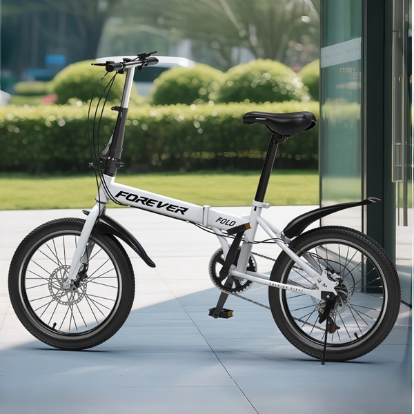 22 Inch Variable Speed Folding Bike Commuter Bicycle Portable Foldable Walking Bike Adult City Cycling Lightweight