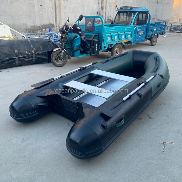 Small Belly PVC Inflatable Boat Aluminium/air Deck Floor CE Certificate Fishing Boats 3m