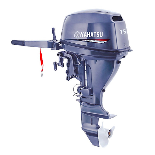 YAHATSU 4 Stroke 15hp  Outboard Motor LONG Shaft  Marine Engine Compatible with Original YAMAHA Boat Motor and Spare Parts