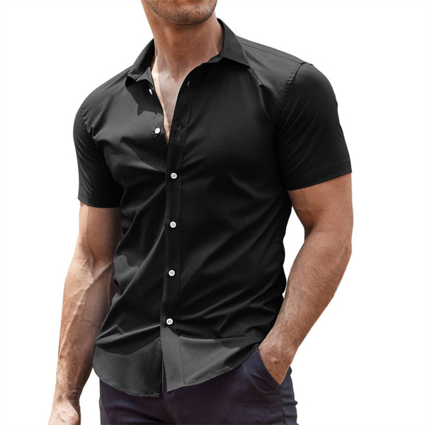 Men's summer Hawaiian shirt pattern shirt, outdoor casual short sleeved 3D printed button clothing, comfortable and breathable