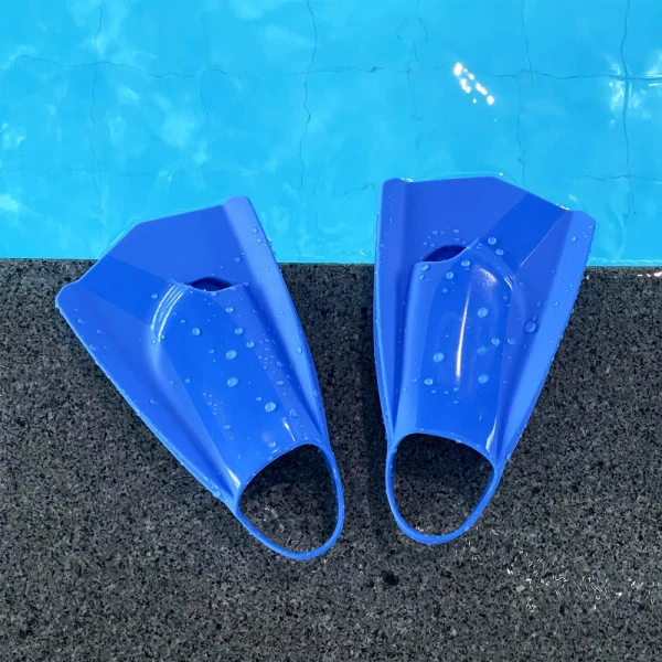 Swimming Fins for Adults children Short Silicone Dive Fins Snorkeling Free Diving Training Equipment Swim Shoes for Pool Ocean