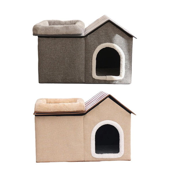 Cat House for Indoor Cats Multifunctional Comfortable Cat Bed for Small Cat