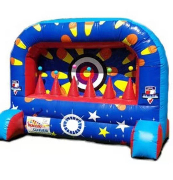 Floating Ball Race Carnival Game Inflatable Shooting Sports for Kids