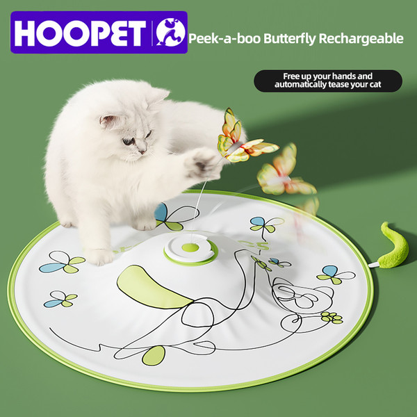 Interactive cat toys, chase game training, automatic teaser, fun simulation, hide and seek, rechargeable, cat toy accessories,