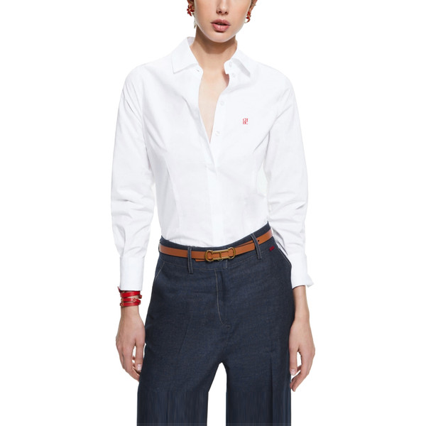 2025 Women Shirts Sexy Solid Color Slim Shirt Waist Design Vintage Female Blouses Spring 2024 Fashion Office Ladies Shirts