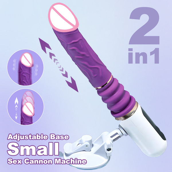 Sex Thrusting Machine for Woman G Spot Automatic Masturbation Dildo Sex Machine Automatic Telescopic Thrusting Dildo Vibrator