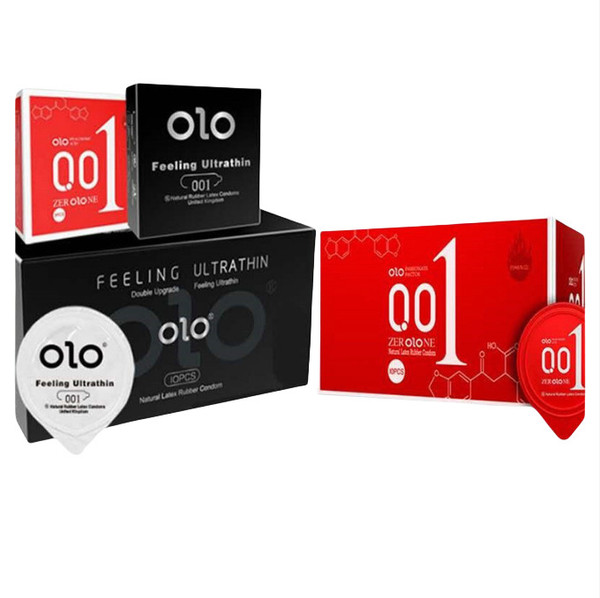 Olo Hyaluronic Acid 001 Male Condoms Goddess Jelly Box Delivery Adult Products