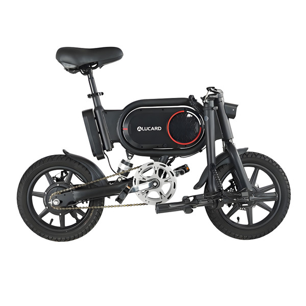 US Warehouse Factory Direct Sale 14-Inch Electric Folding Bike with 350W & 36V Motor Lithium Battery Power Supply for Commuting