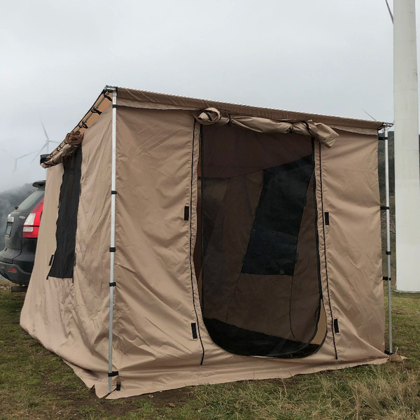 Camping Car Tent Side Awning Annex Room Outdoor Camping Mosquito Net Room Without Awning / Base Cloth