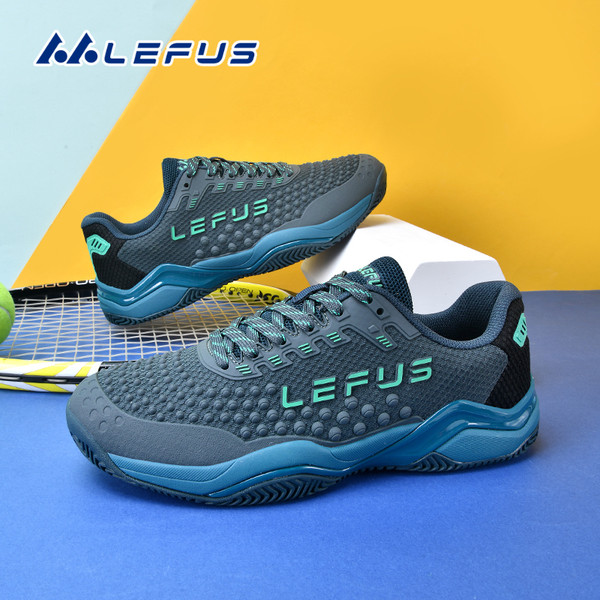 Summer professional men's and women's tennis, badminton, bubble shoes, anti slip mesh lining, shock-absorbing training sports