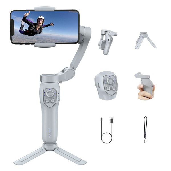 L7C Pro 3 Axis Foldable Gimbal Stabilizer with Inception for Cellphone Action Camera