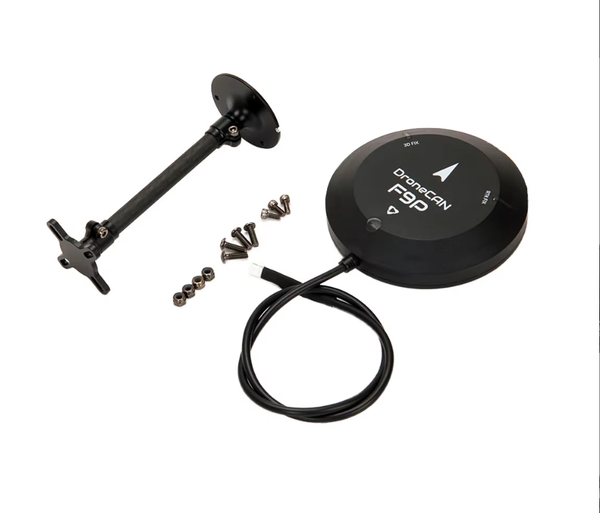 H-RTK F9P GNSS Module DroneCAN Rover Lite Helical Antenna for Holybro Pixhawk Agriculture Drone