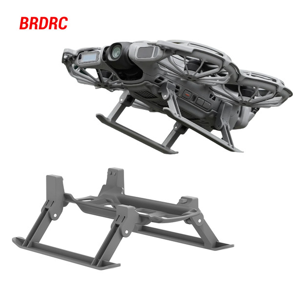 BRDRC Folding Landing Gear for DJI NEO 2 Drone Quick Release Increased Tripod Extension Leg Protector Accessory