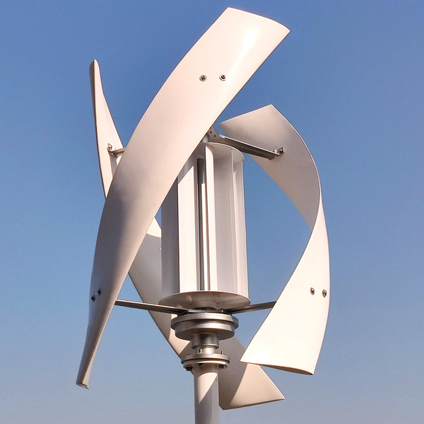 High Voltage 2000W Home Use Wind Turbine 2kw 2.5kw Vertical Axis Maglev Plant 24V 48V Hybrid Charge Controller Generator for
