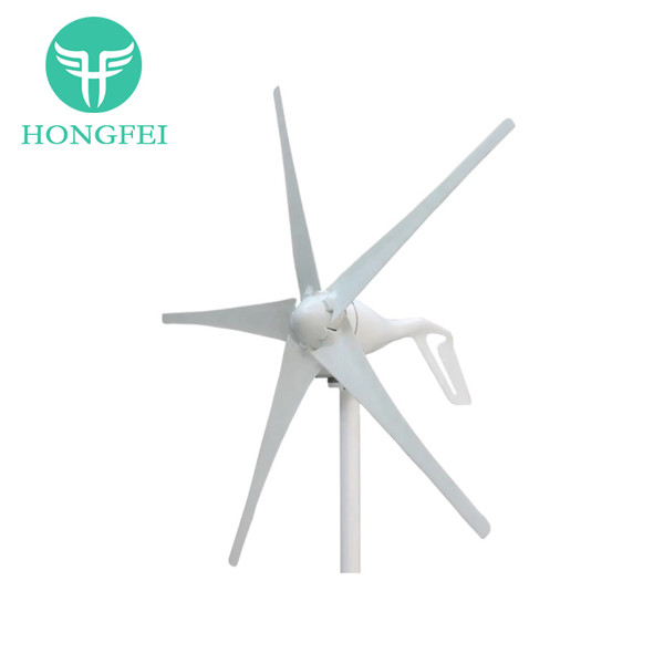 400W Five Fan Blades 3 Phase Horizontal Wind Turbine Generator 12V/24V/48V