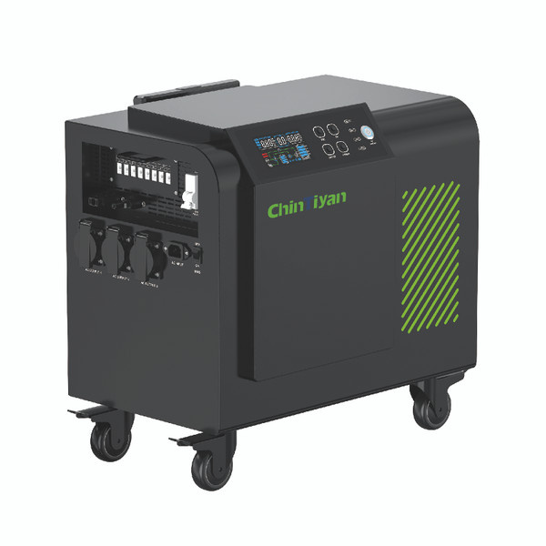 3600W 3840Wh Trolley Portable Energy Storage Station For Home Power Generation