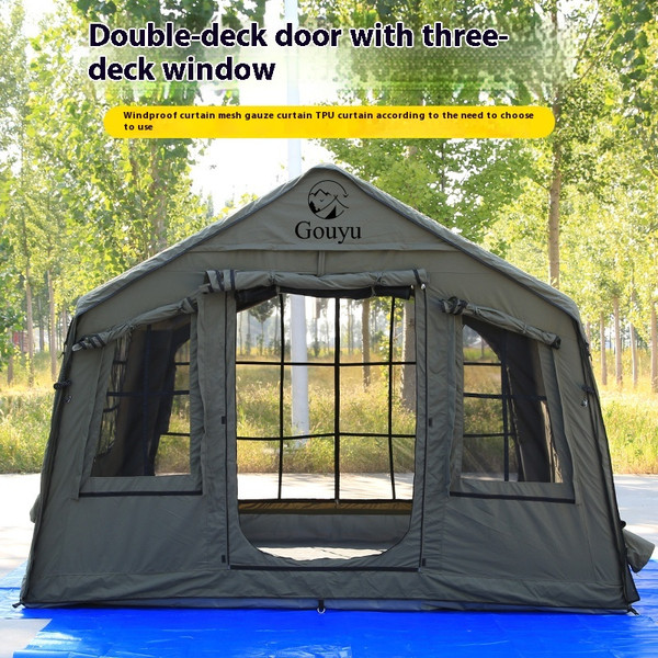 8+8.8㎡ Camping Tent: Spacious & Waterproof 8+8.8㎡ Camping Tent: Spacious & Travel-Friendly