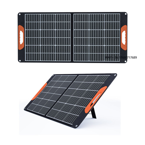 2023 Hot Selling Portable Mini Foldable r Panel Power 20V Solar System PV  Power Module Bifacial 400W