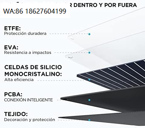Foldable Solar Panel for Photovoltaic Generation Ecoflow 400W IP 68 Waterproof Portable