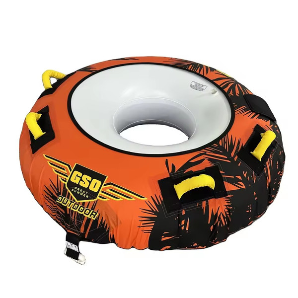 1 Person 54inch Inflatable Towable Tube Ring , Towing Donut, Jet Ski for Fun Watersports