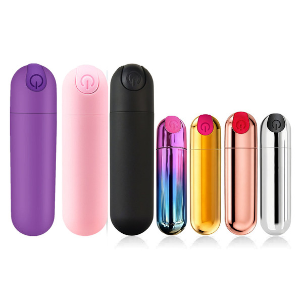 Powerful 10Speeds Mini Bullet Vibrator Clitoris Stimulator G Spot Vagina Massage Adult Sex Toys for Women Gay Female Masturbator
