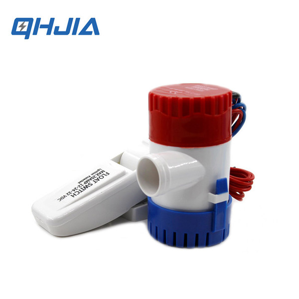 Submersible Bilge Pump 12v 24V With Switch 1100GPH 750GPH Mini Electric Water Pump Used In Boat Seaplane Motor Homes Houseboat