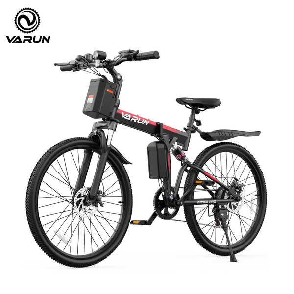 Varun M26-3 Pro Adult Electric Bike, 750W Peak Power Electric Road Bicycle, 48V 7.8Ah Battery, 26" MTB Mountain Ebike, 20MPH