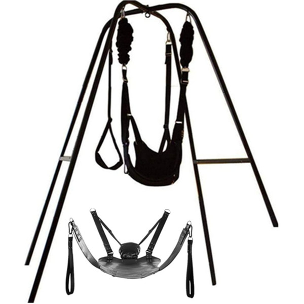 Sex Swing for Adult Erotic Games Couples Sexy Equipment Chair Bondage Restraints Hands Legs Bdsm Accessories Toys SM Play Tools