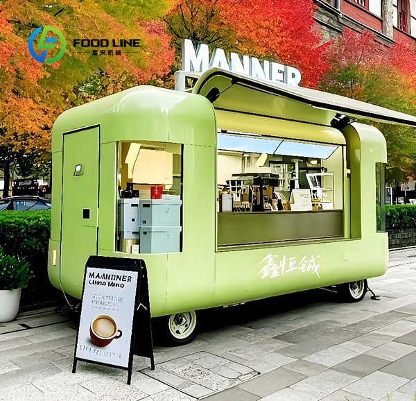 Customized Unique Camion and Concession Food Truck for Outdoor Vending | CE Certified & VIN Provided