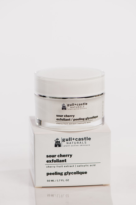 sour cherry exfoliant