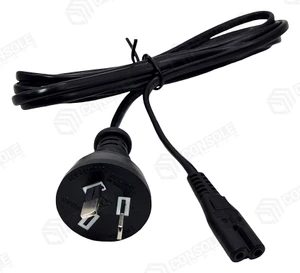 Figure-8 Power Lead 1.8m | AU 2-Pin Mains to IEC C7