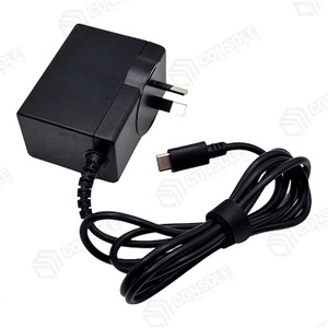 Nintendo Switch AC Charger — Dual-Voltage Fast Charger (Runs the Dock) | USB-C AU Plug