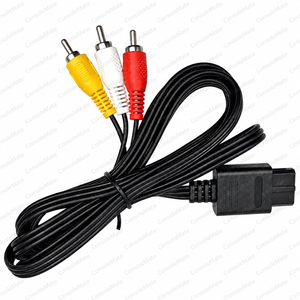 Composite RCA AV Cable for Nintendo 64 (N64), Super Nintendo (SNES) & GameCube — 1.8m – main product photo