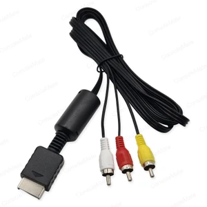 Composite RCA AV cable for Sony PlayStation 1, 2 and 3 — product gallery image 1 of 8